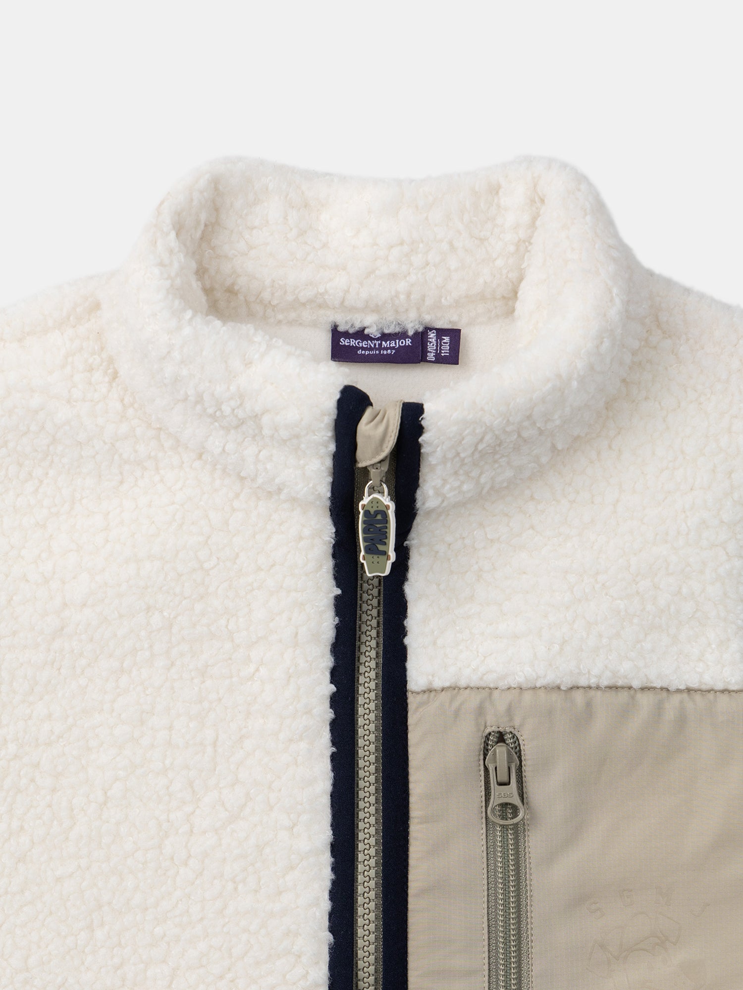 Chaleco de pelo sintético