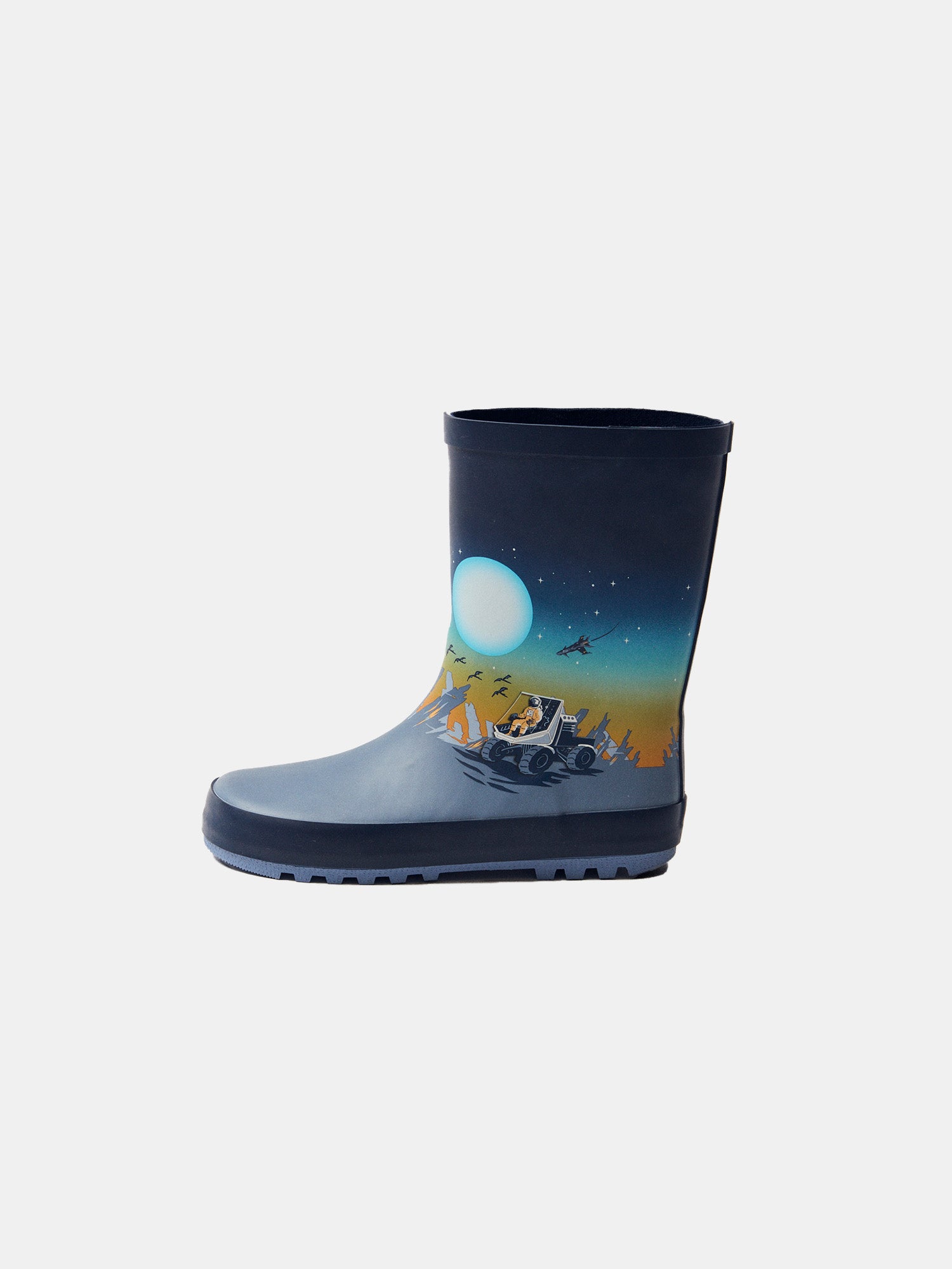 Botas de lluvia azul marino