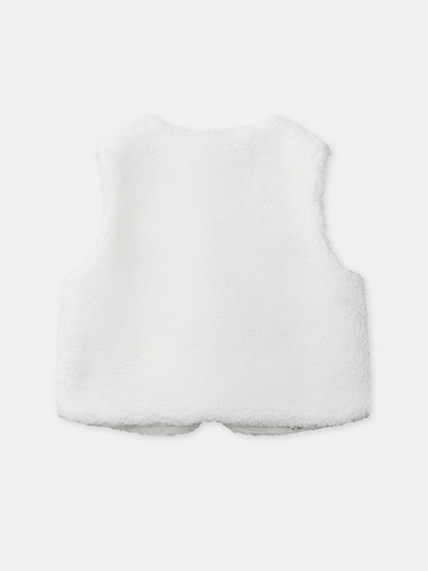 Conjunto de camiseta impresa + chaleco + pantalones para niño recién nacido