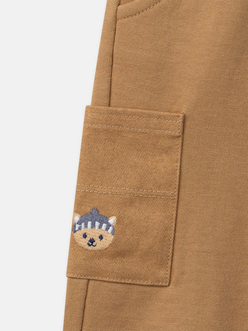 Pantalones marrones Bebé Niño