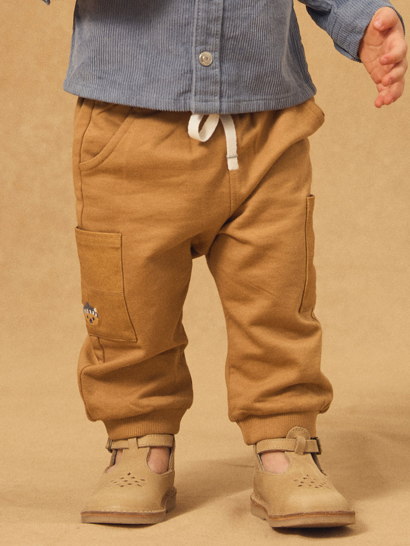 Pantalones marrones Bebé Niño