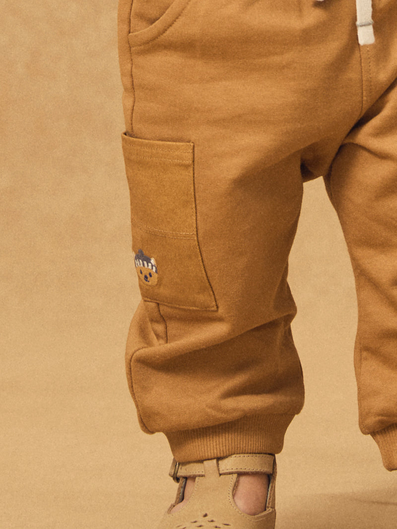 Pantalones marrones Bebé Niño