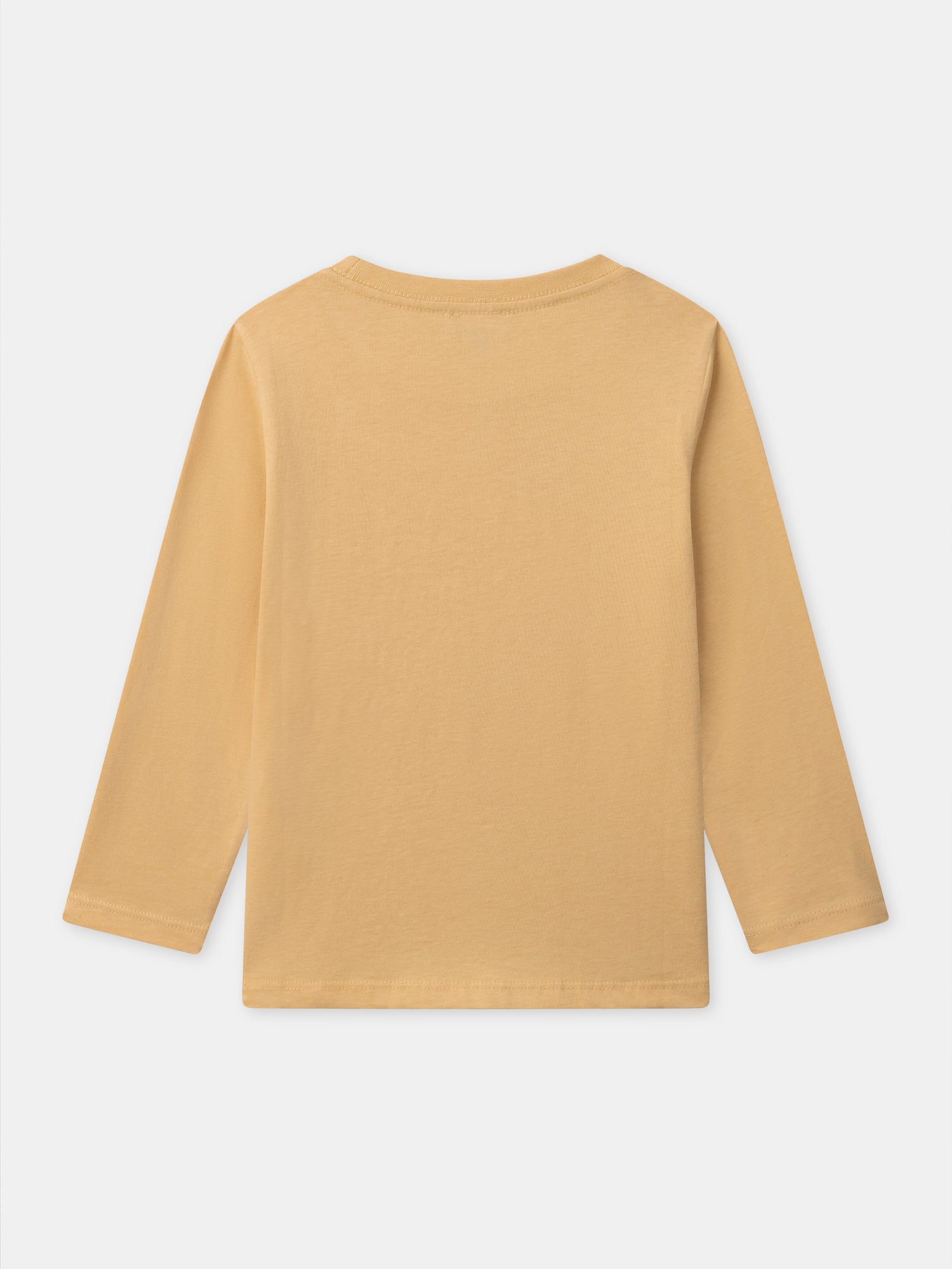 Camiseta amarilla de manga larga para niños