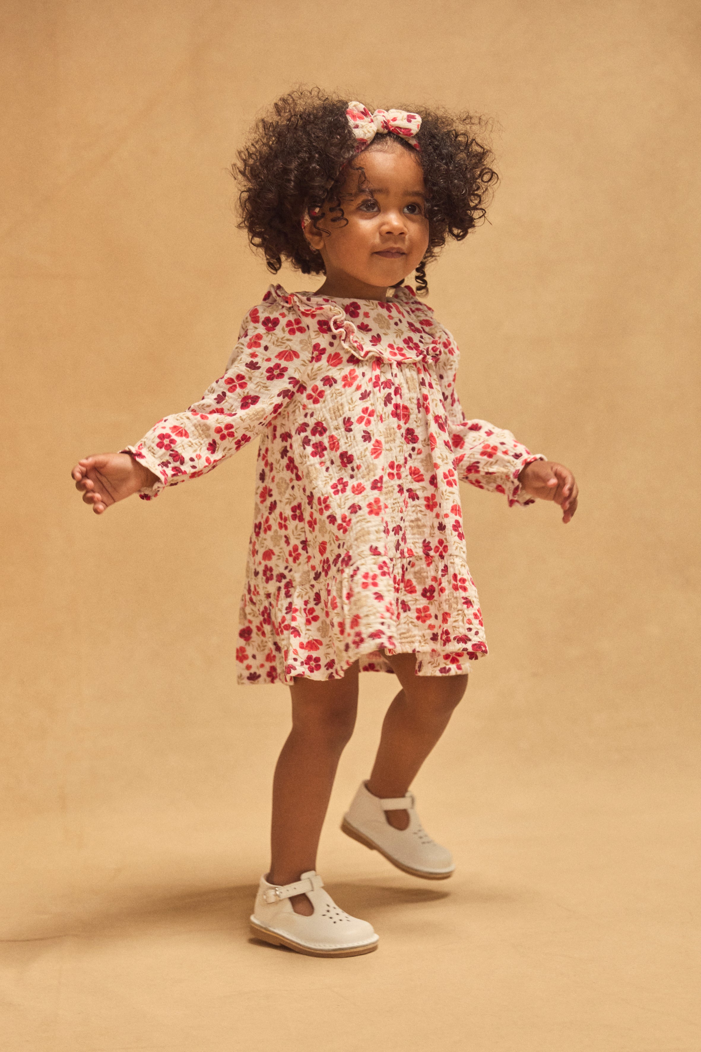 Diadema Impreso Floral para Bebé Niña