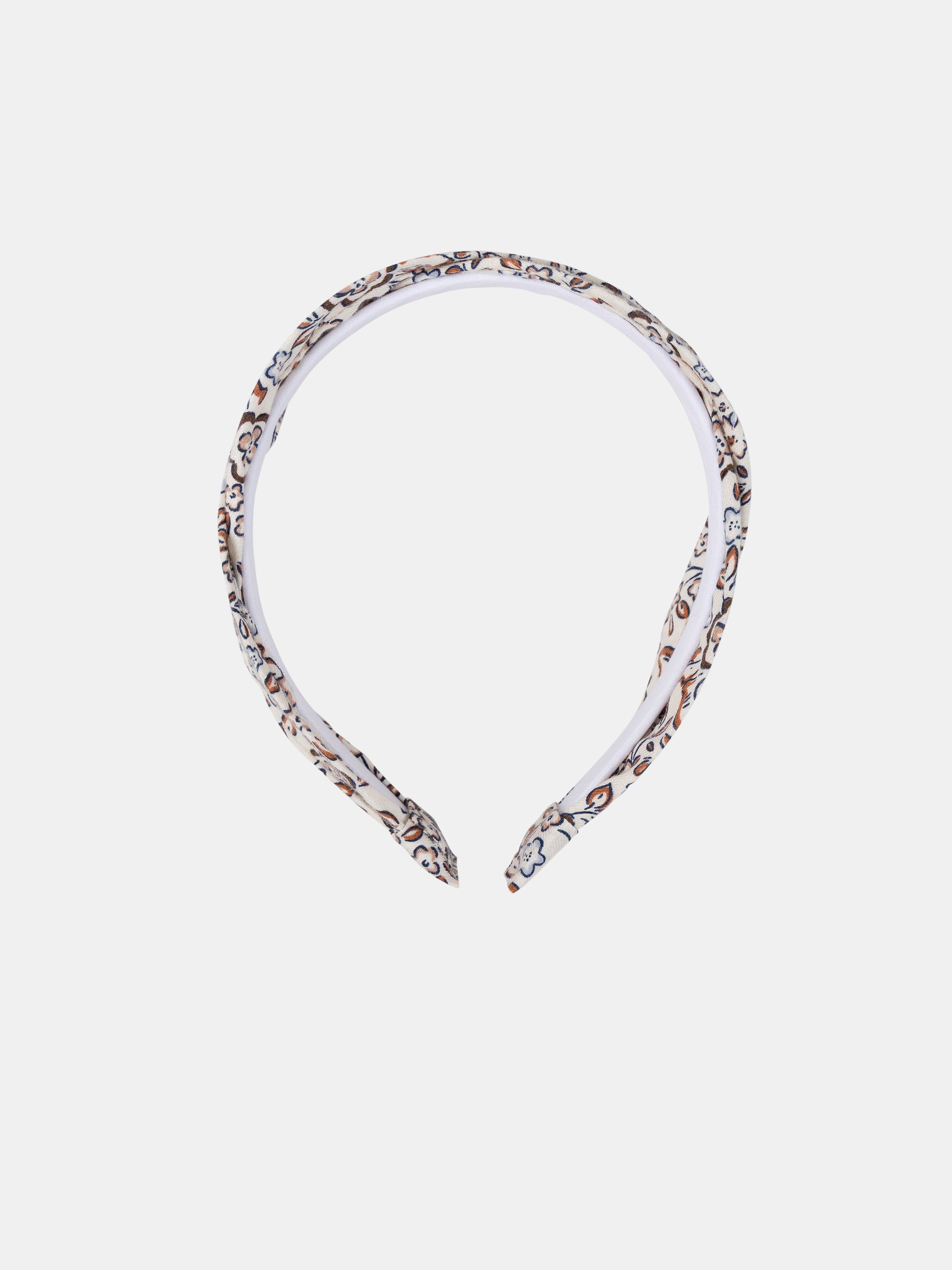 Diadema de Flores Color Marfil para Niñas