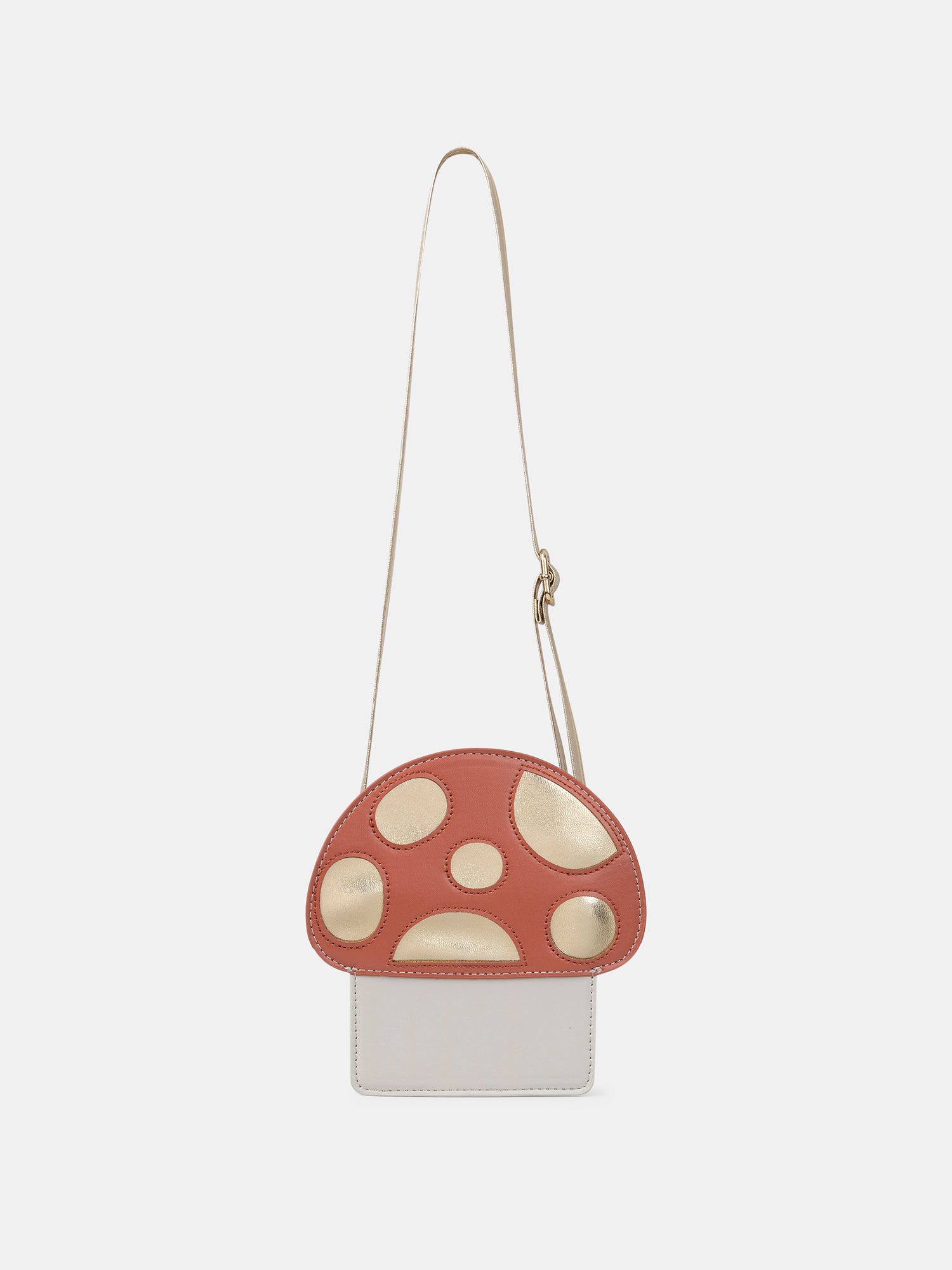Bolso Champiñón Tricolor con Bandolera para Niñas