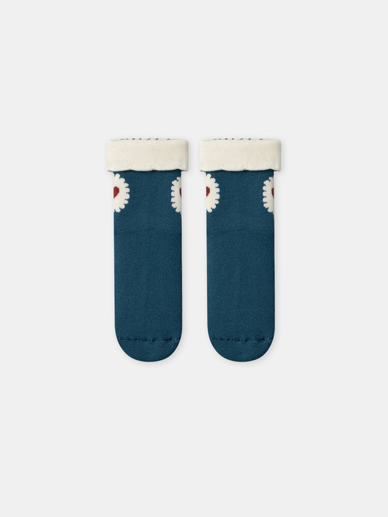 Chaussettes bleues Fille