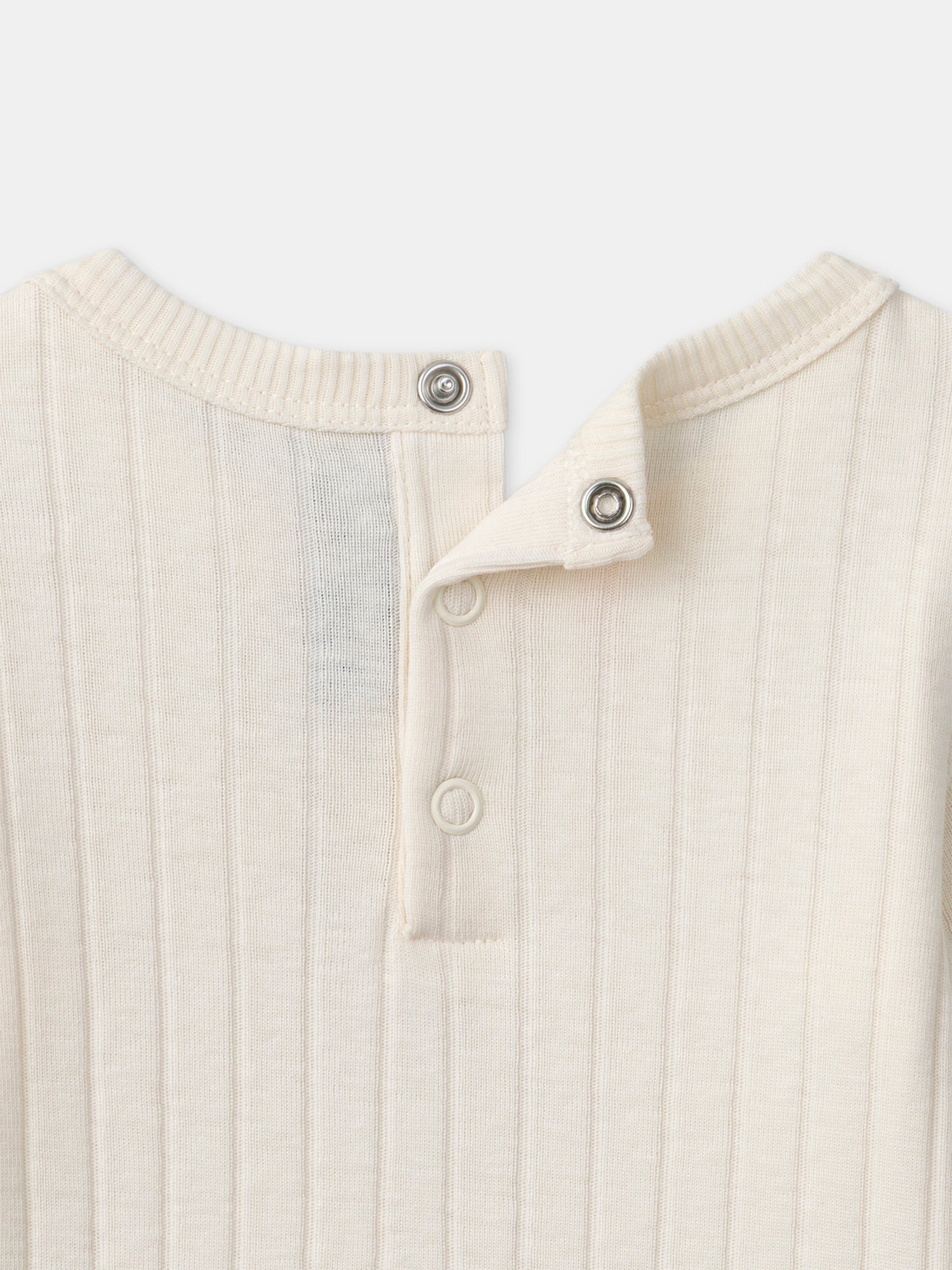 Body de bebé marfil impreso con osos para niños