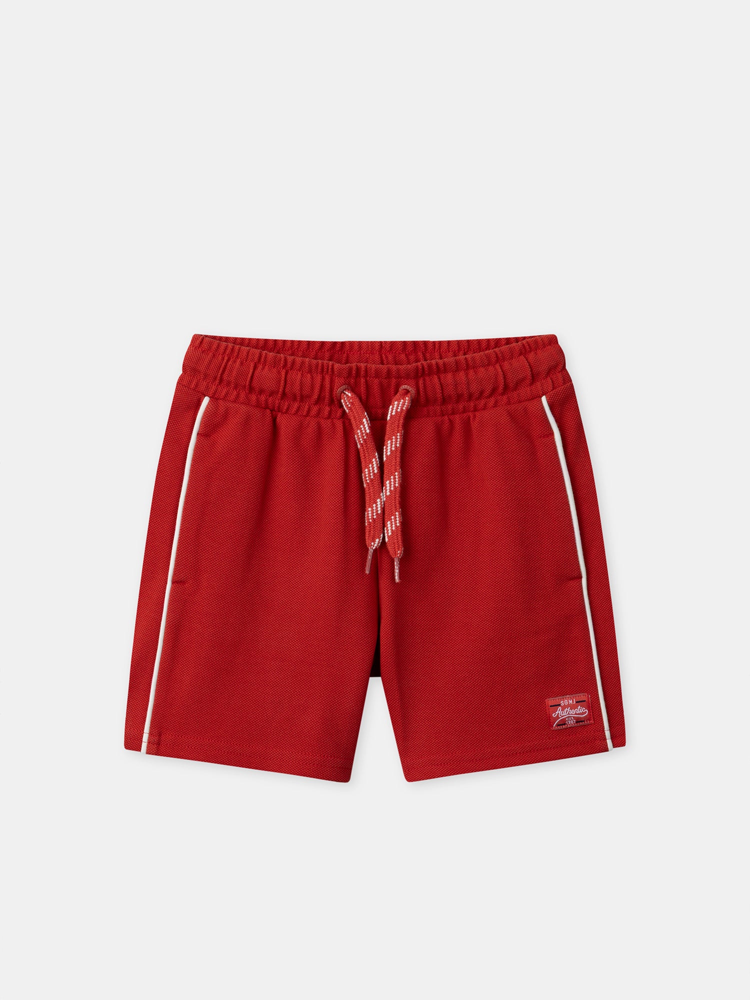 Bermuda rouge Garçon