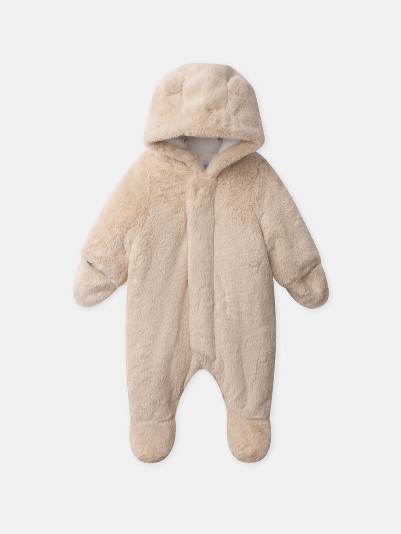 Piloto beige para recién nacidos Unisex