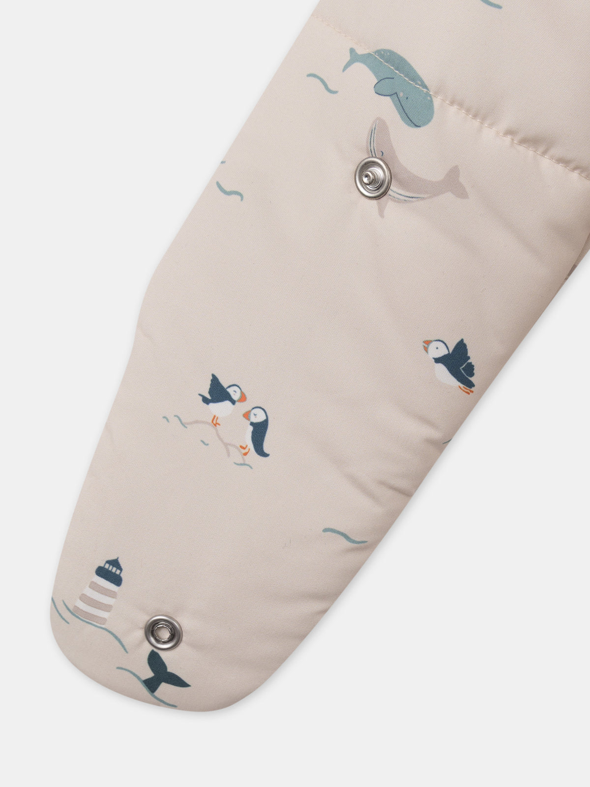 Piloto beige con impresión de animales Bebé Chico