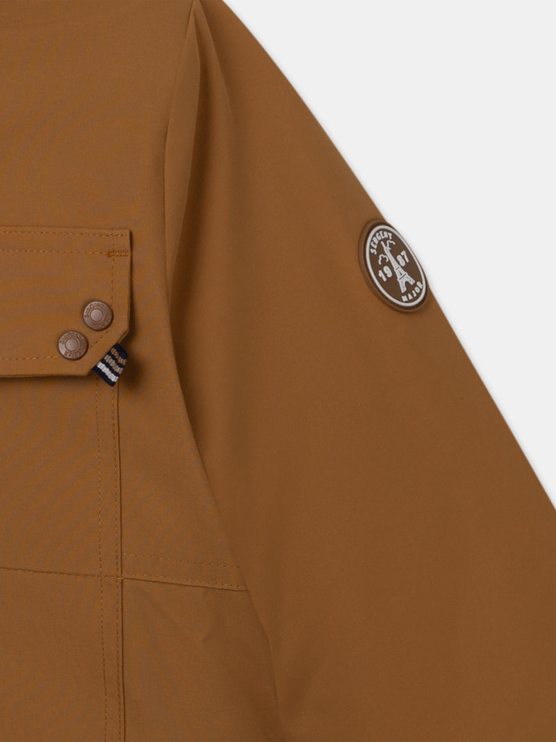 Parka 3 en 1 marrón para Chico