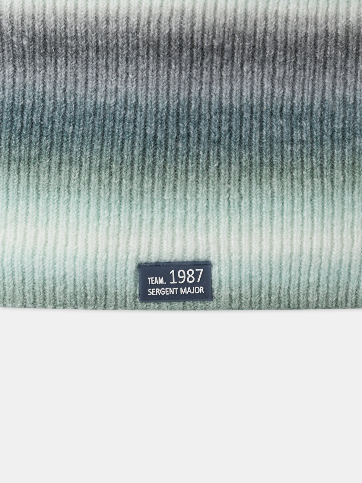 Snood verde degradado tie and dye para niños