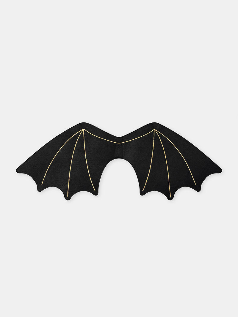 Pyjama d'Halloween violet + ailes de chauve-souris Fille
