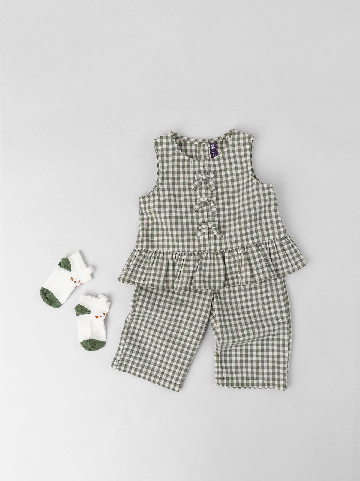 Tenue Bébé Fille : Jardin Sauvage - 1