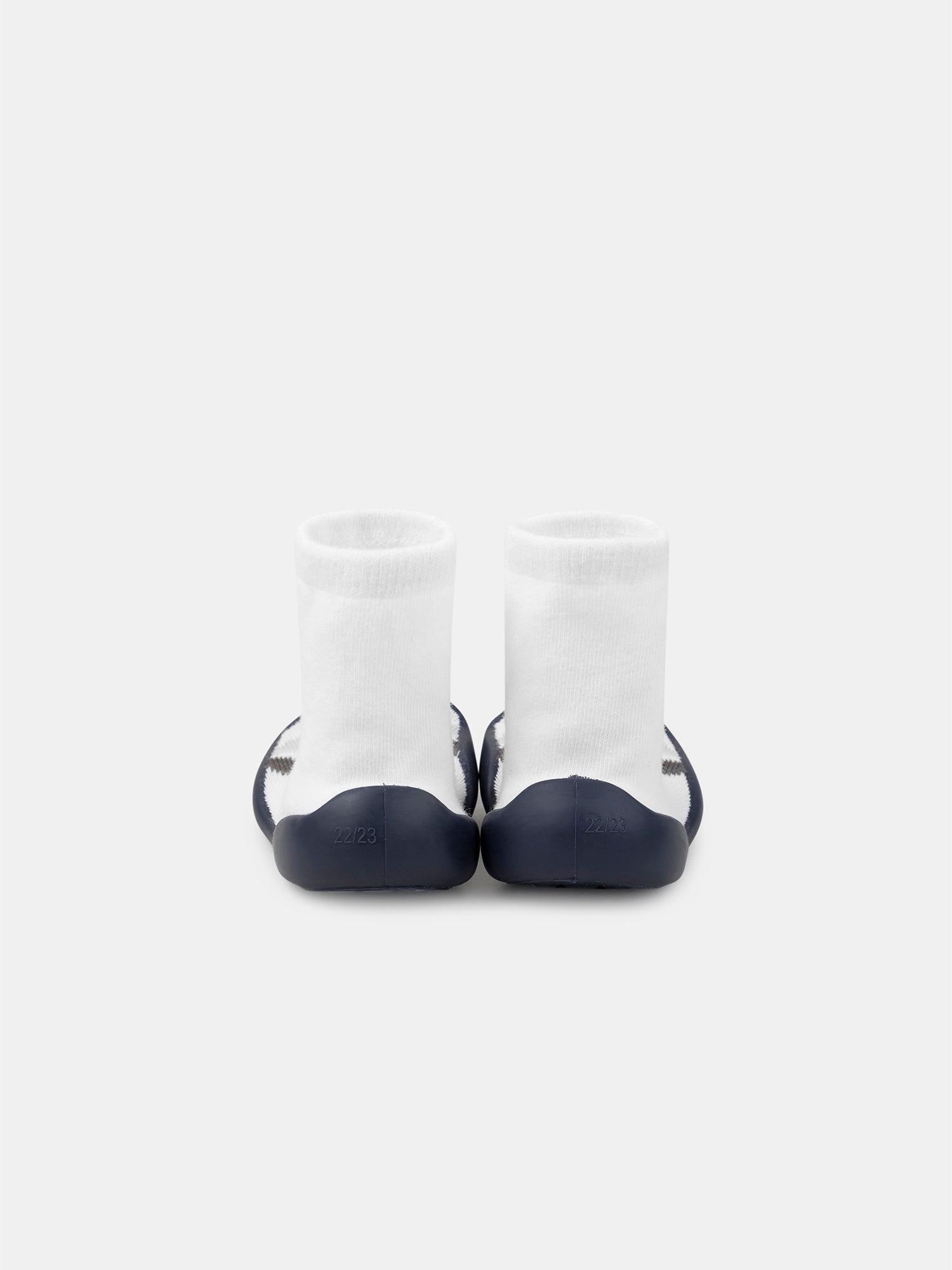 Calcetines blancos con cabeza de mapache Bebé Niño