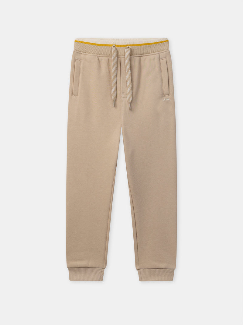 Jogging beige para chico