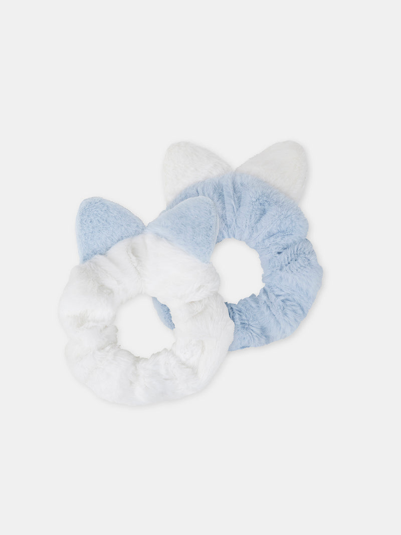 2 Elásticos de orejas de gato para chicas