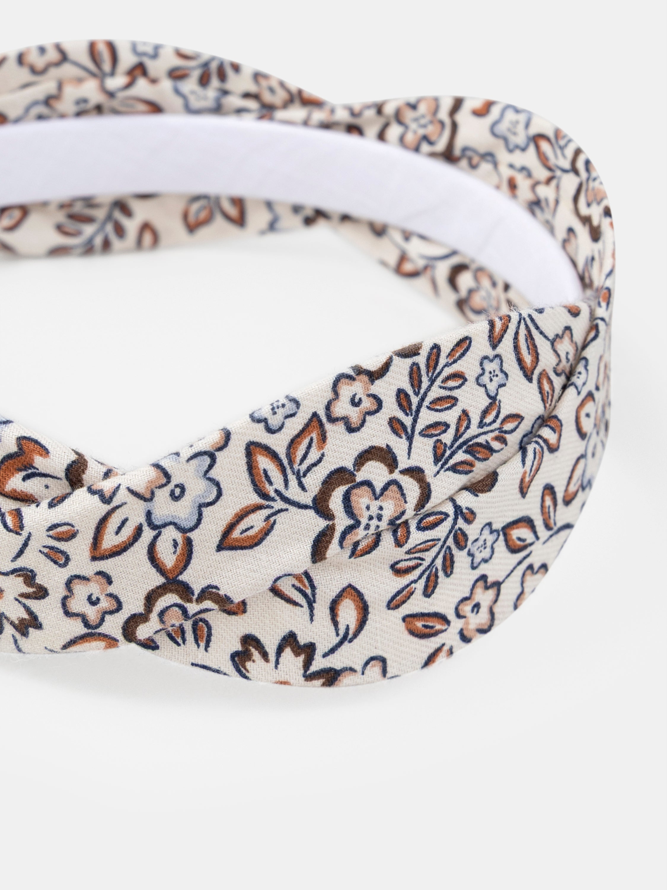 Diadema de Flores Color Marfil para Niñas