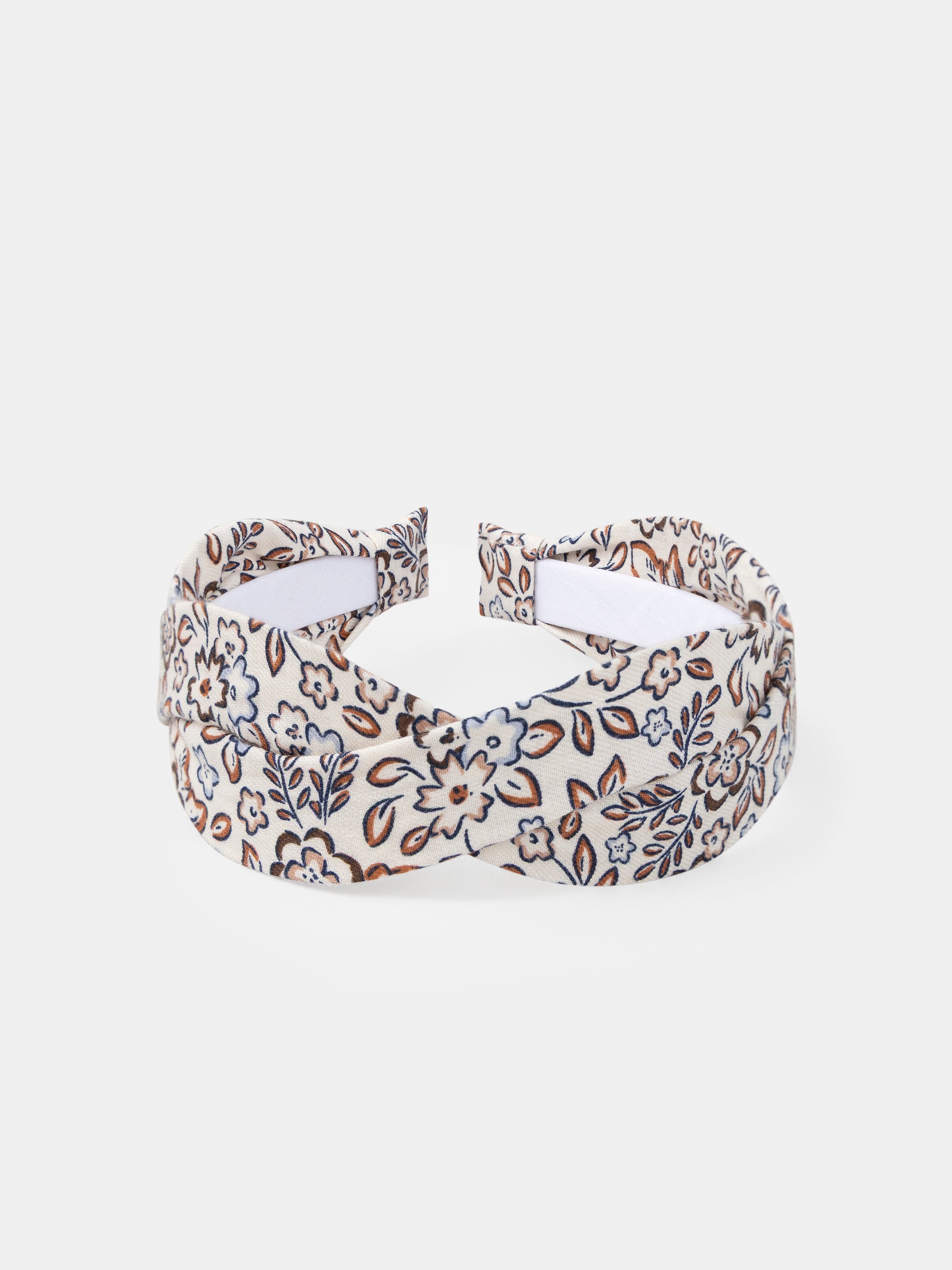 Diadema de Flores Color Marfil para Niñas