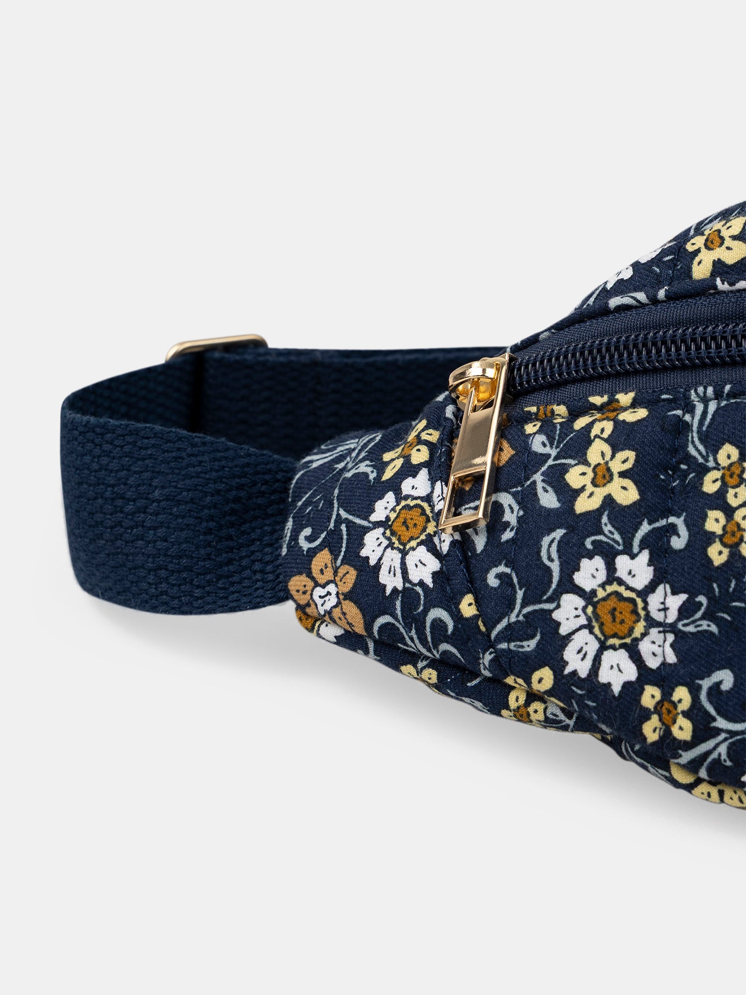 Riñonera con estampado de flores para niña
