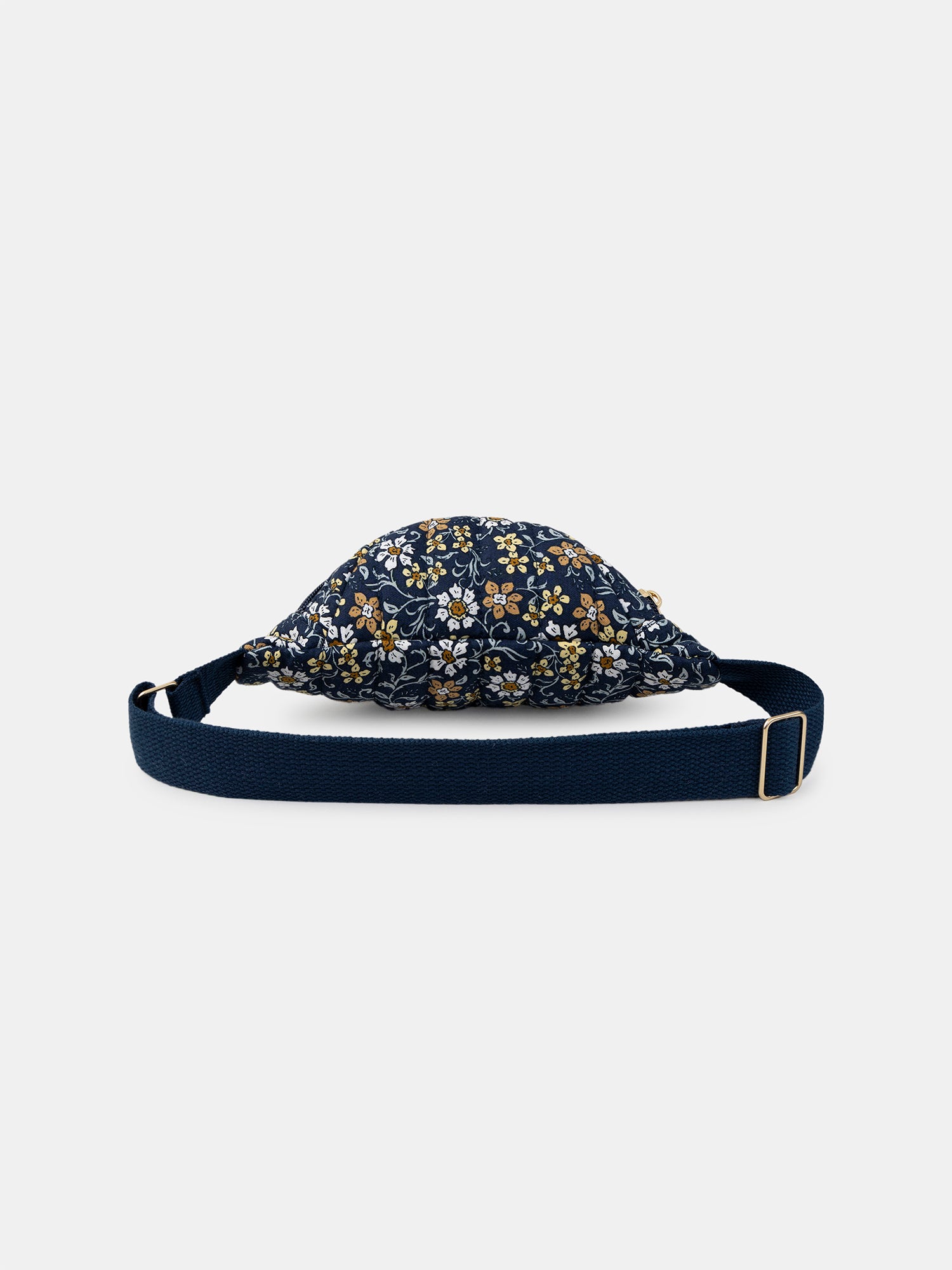 Riñonera con estampado de flores para niña
