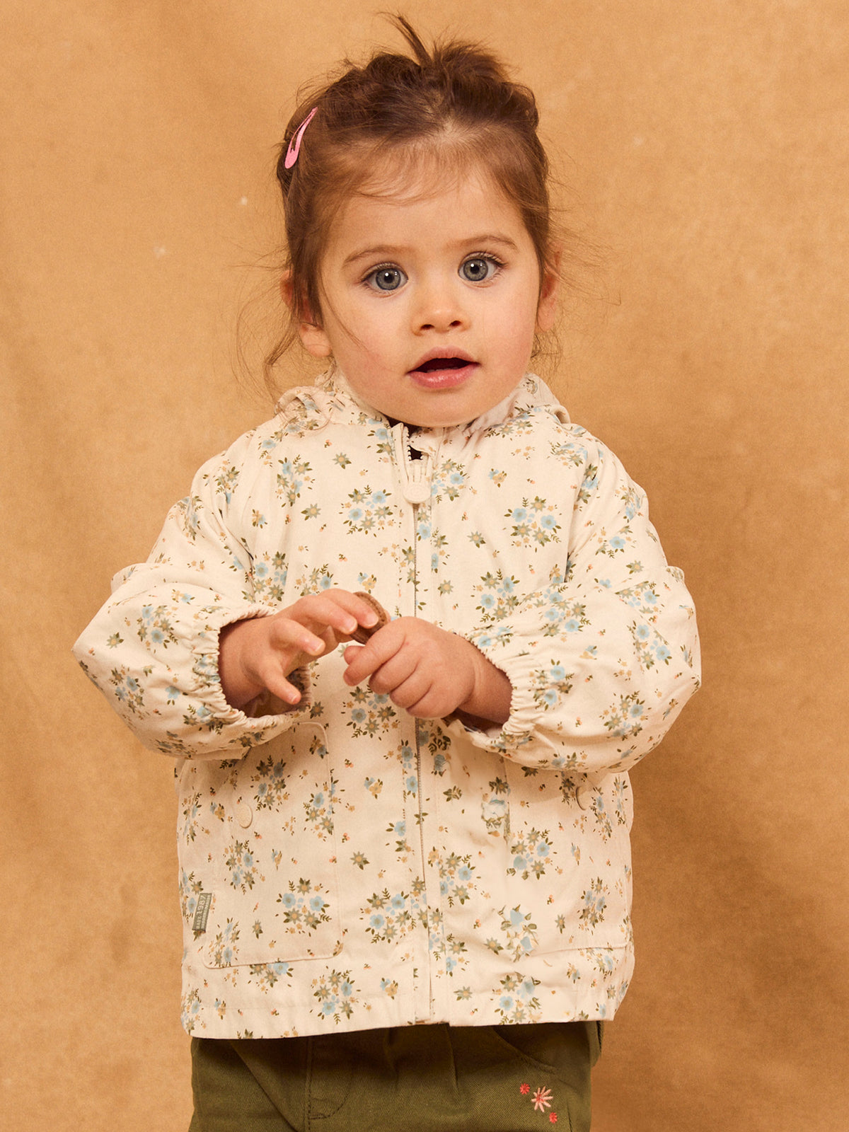 Tenue Bébé Fille : Fleurie sous la pluie - 12