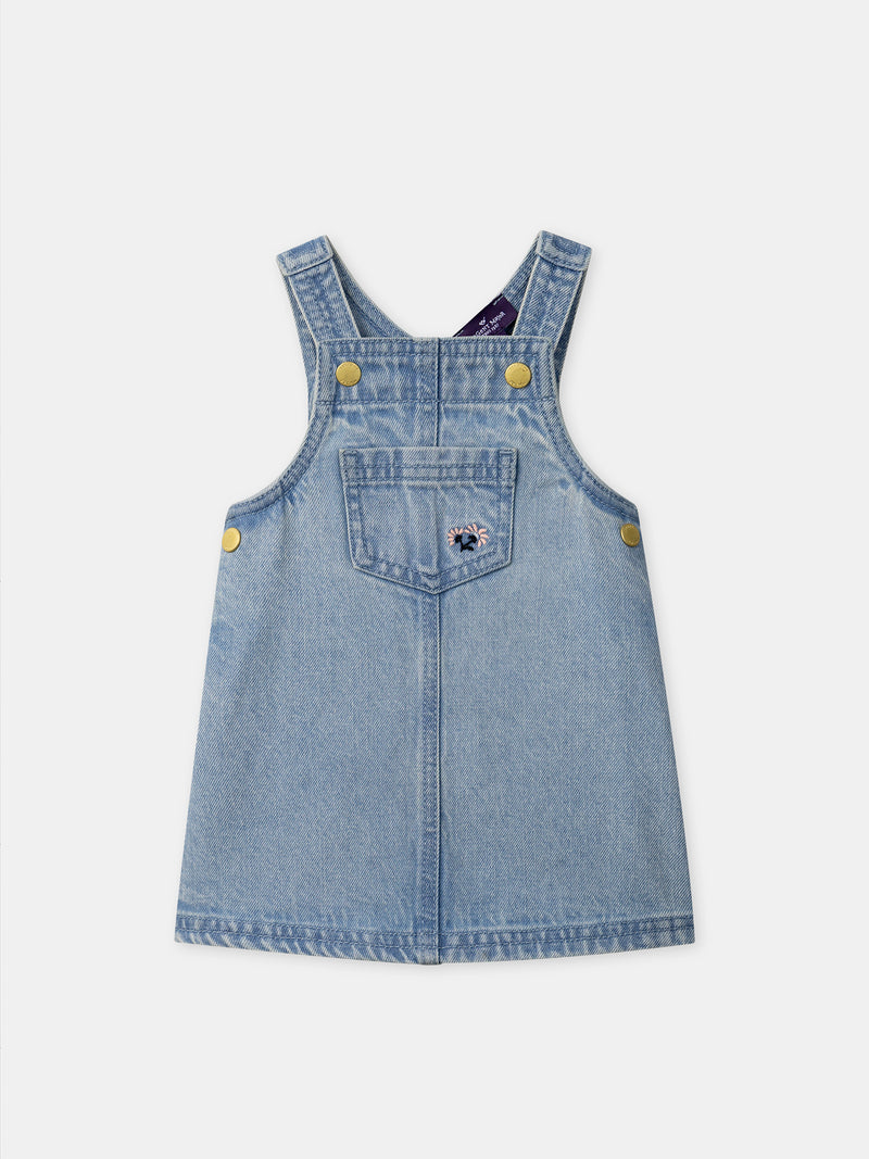 Tenue Bébé Fille : Rêverie en Denim - 4