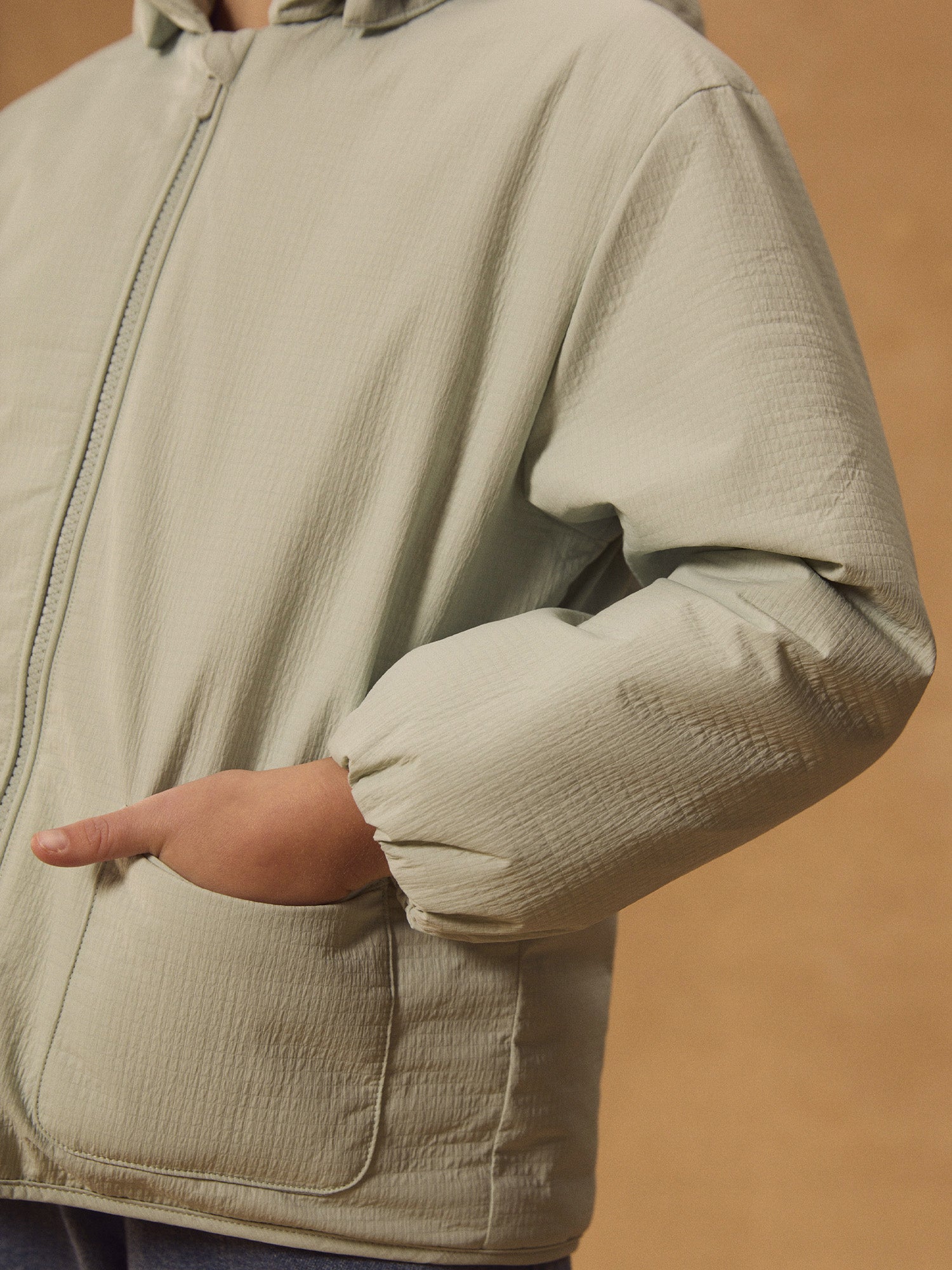 Blouson vert Fille