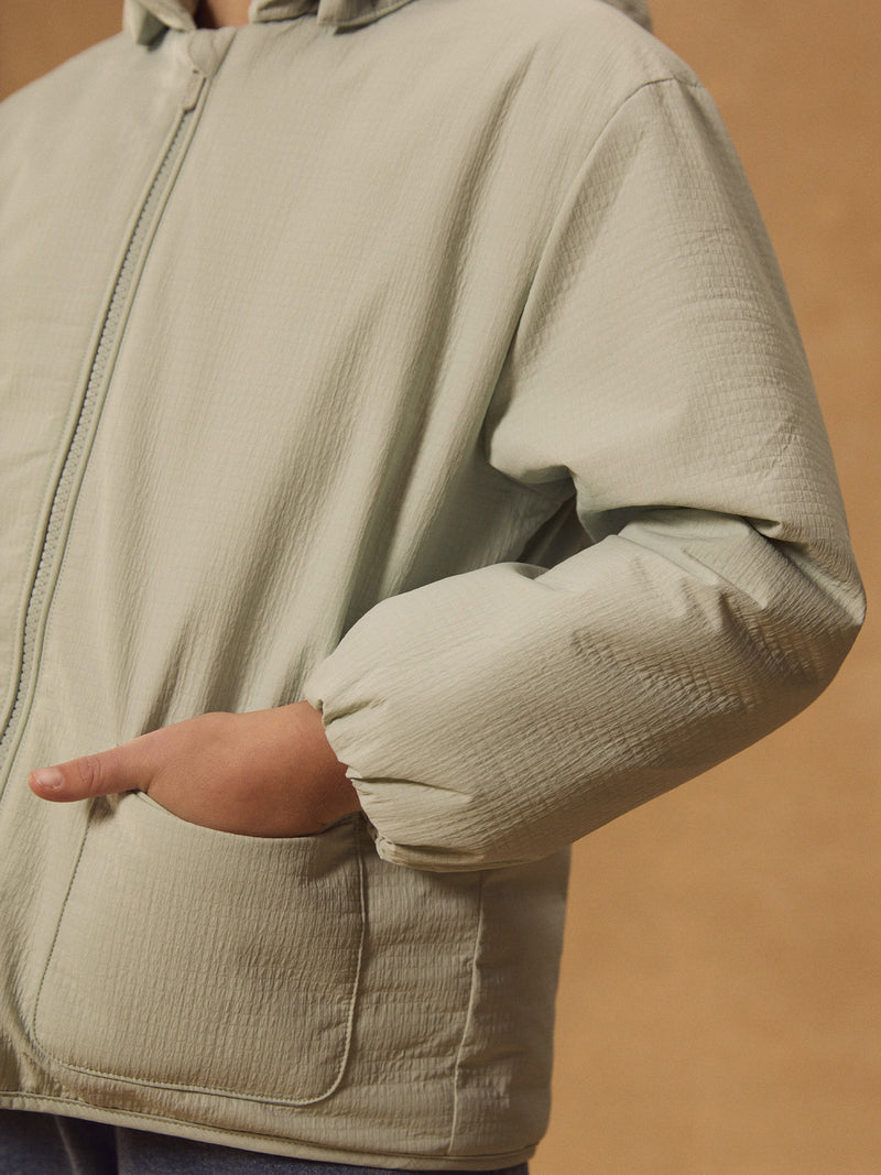 Blouson vert Fille