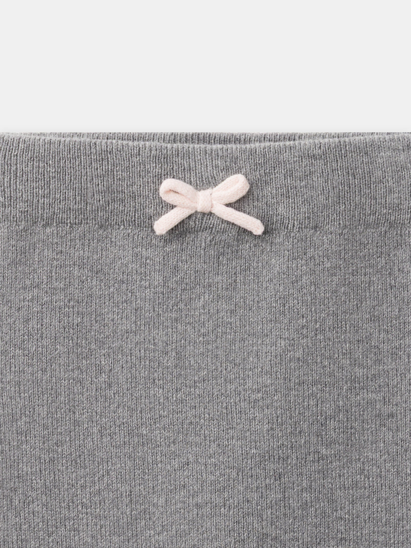 Conjunto suéter y pantalón gris Nacimiento Chica