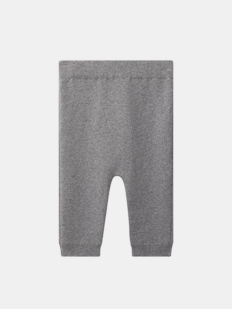 Conjunto suéter y pantalón gris Nacimiento Chica