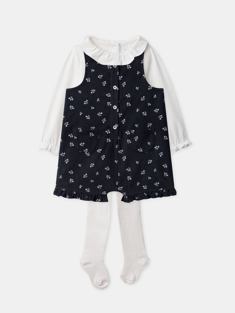 Conjunto monito + cuerpo + mallas Nacimiento Chica