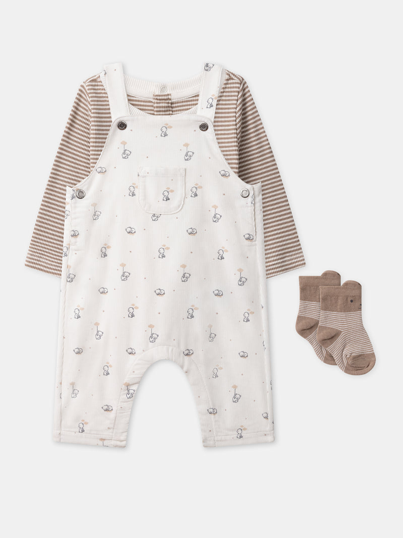Conjunto monito + cuerpo + calcetines Nacimiento Chico