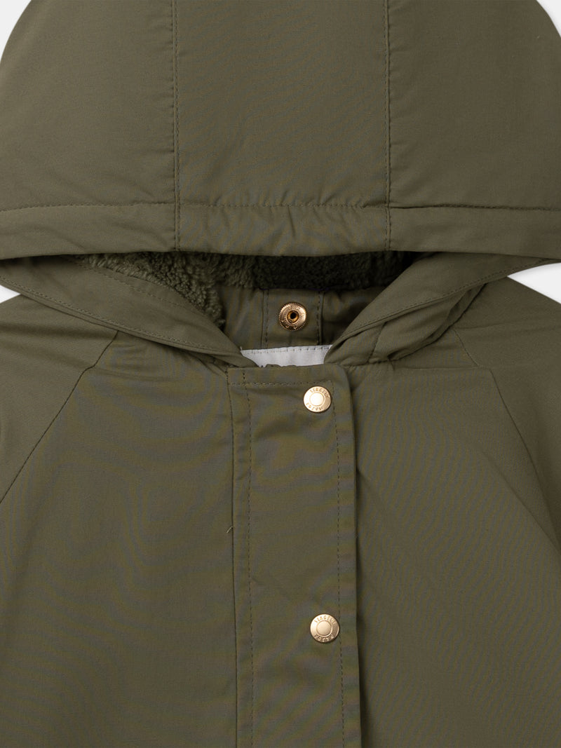 Parka 3 en 1 kaki Bebé Niña