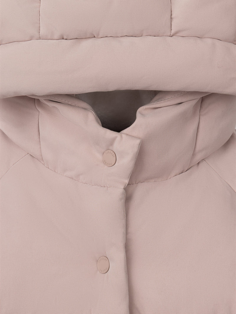 Chaqueta Acolchada Rosa Bebé Chica