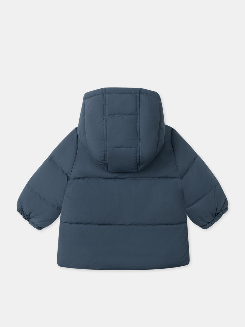 Chaqueta acolchada azul Bebé Niño
