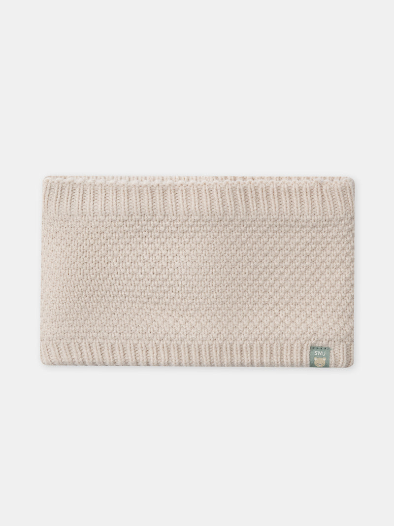 Snood ecru Bebé Niño