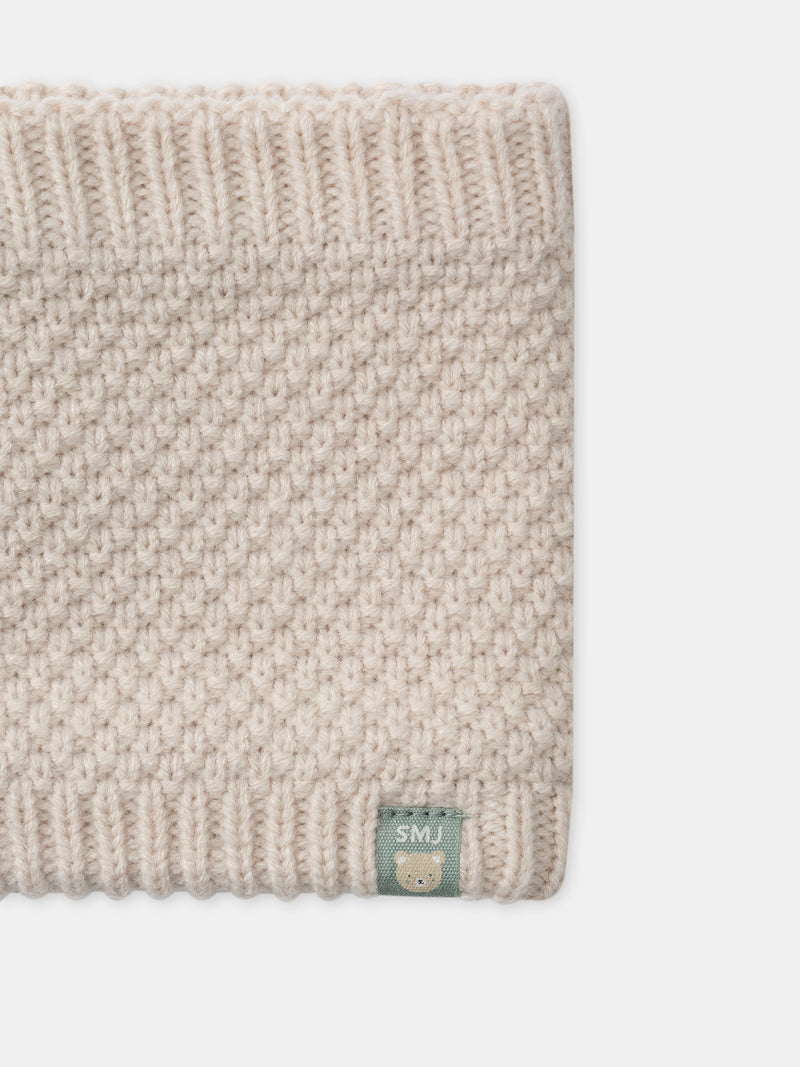 Snood ecru Bebé Niño