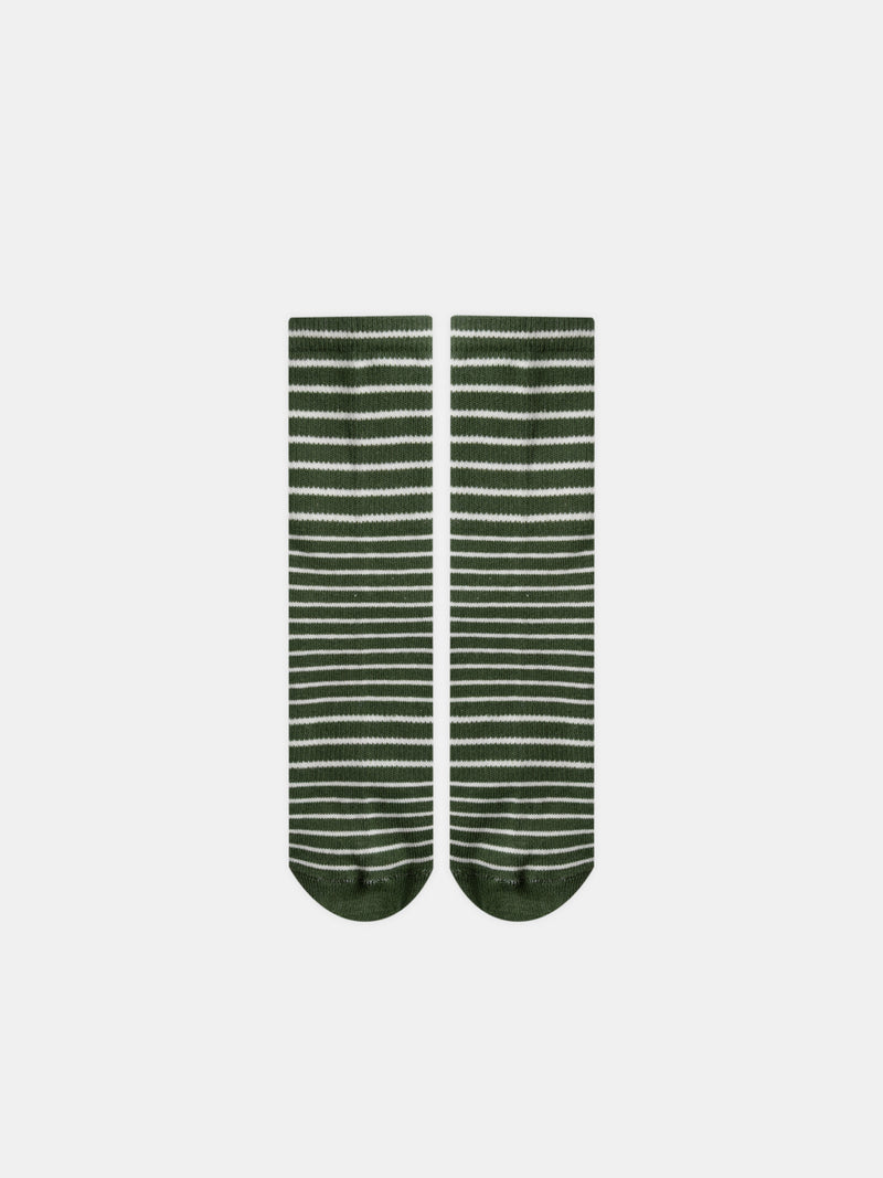 Lot de 5 paires de chaussettes à rayures ou unies Garçon