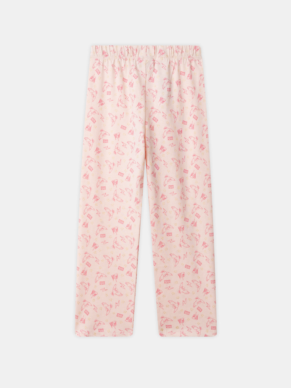 Pijama Harry Potter rosa impreso búho Hedwig Chica