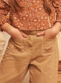 Pantalón loose con bordados  LIPAETTE / 24H2PFK2PAN803