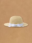 Sombrero de paja con estampado floral KAPETULA / 24E4BFN1CHA009