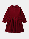 Vestido de pana bordado LALICHETTE / 24H2PFR1ROBF506