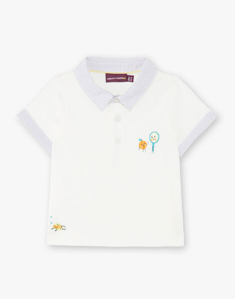 Polo De Color Crudo Para Bebe Nino Zest Club Bebe Sergentmajor