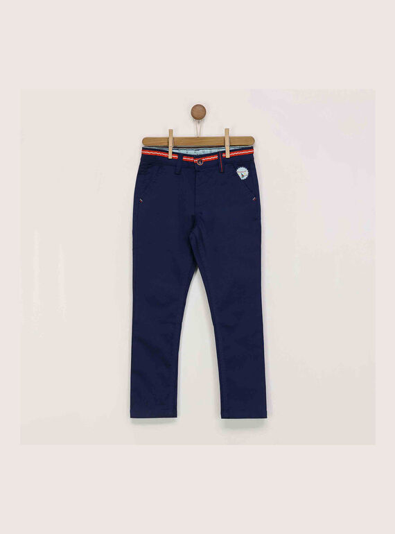 Pantalón de color azul noche RESOFAGE / 19E3PGD2PANC205