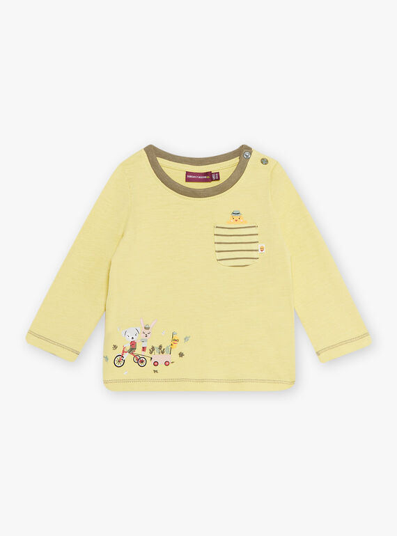 Camiseta de anís para bebé niño CACELIN / 22E1BGB1TML116