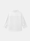 Camisa blanca con bordados KAEDMOND / 24E1BGL2CHM000
