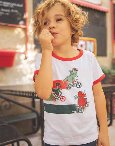 Camiseta con estampado de dinosaurios en bicicletas : comprar online -  Camisetas y polos | SergentMajor