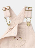 Pantalón largo con peto con parche de flor LAEVA / 24H1BFK1SALD319